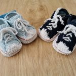 Botita Deportiva Ganchillo