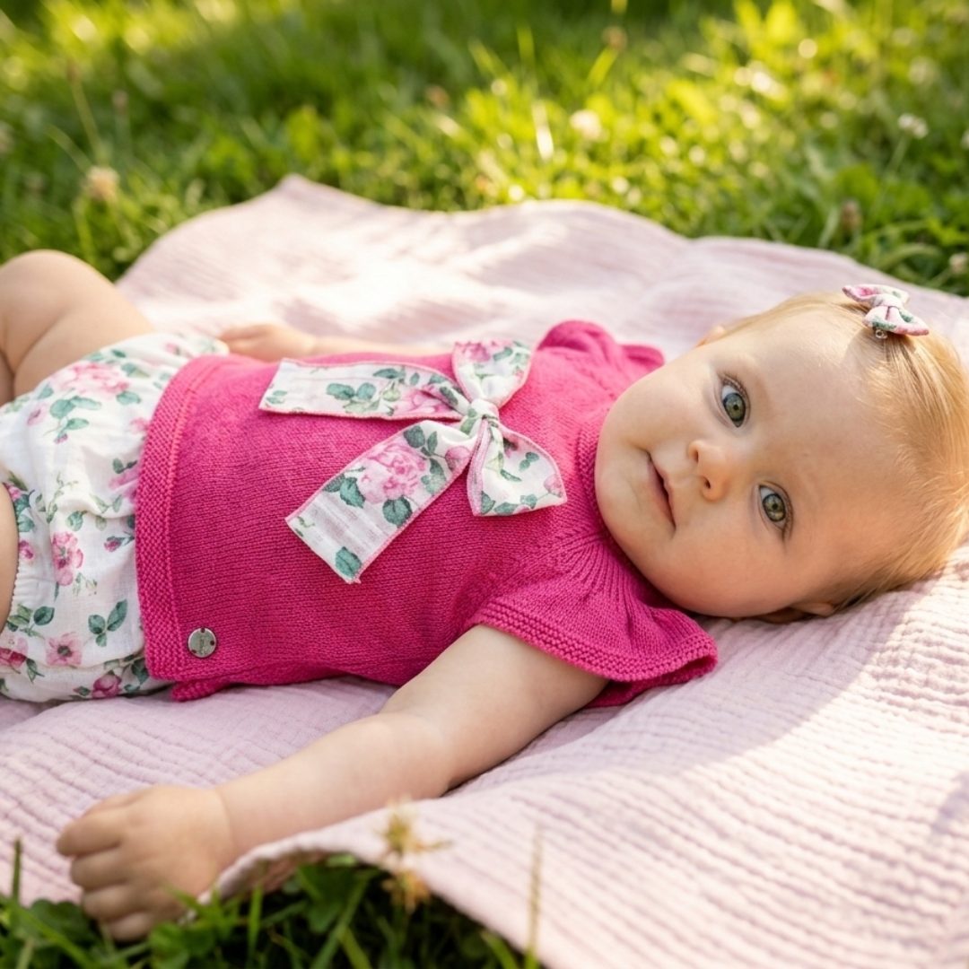 2 Conjunto Braga Lazada Fresa - Imagen 1