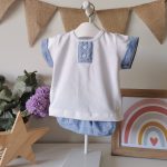 Conjunto Pololo Plumeti Azul