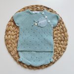 Conjunto Hilo Calado Botones