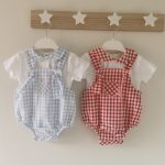 Peto Vichy Camiseta Cuello