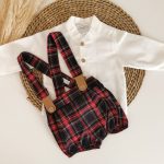 Conjunto Ranita Cuadros + Camisa