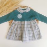 Vestido Combinado Cuadros Báltico