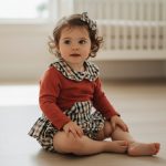 Conjunto Bolsillo Pololo Cuadros Niña