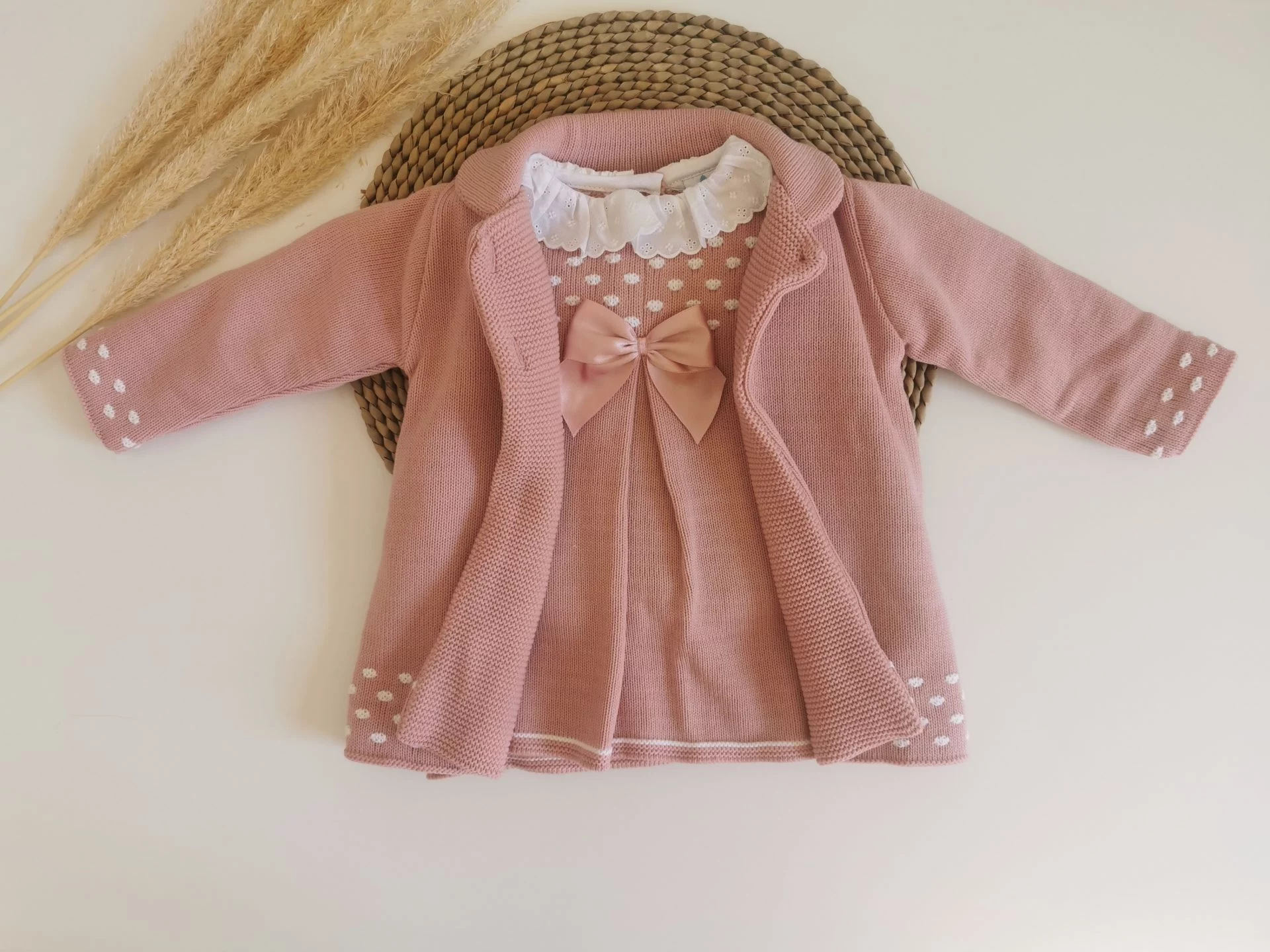 Abrigo + Vestido Nácar - Imagen 2