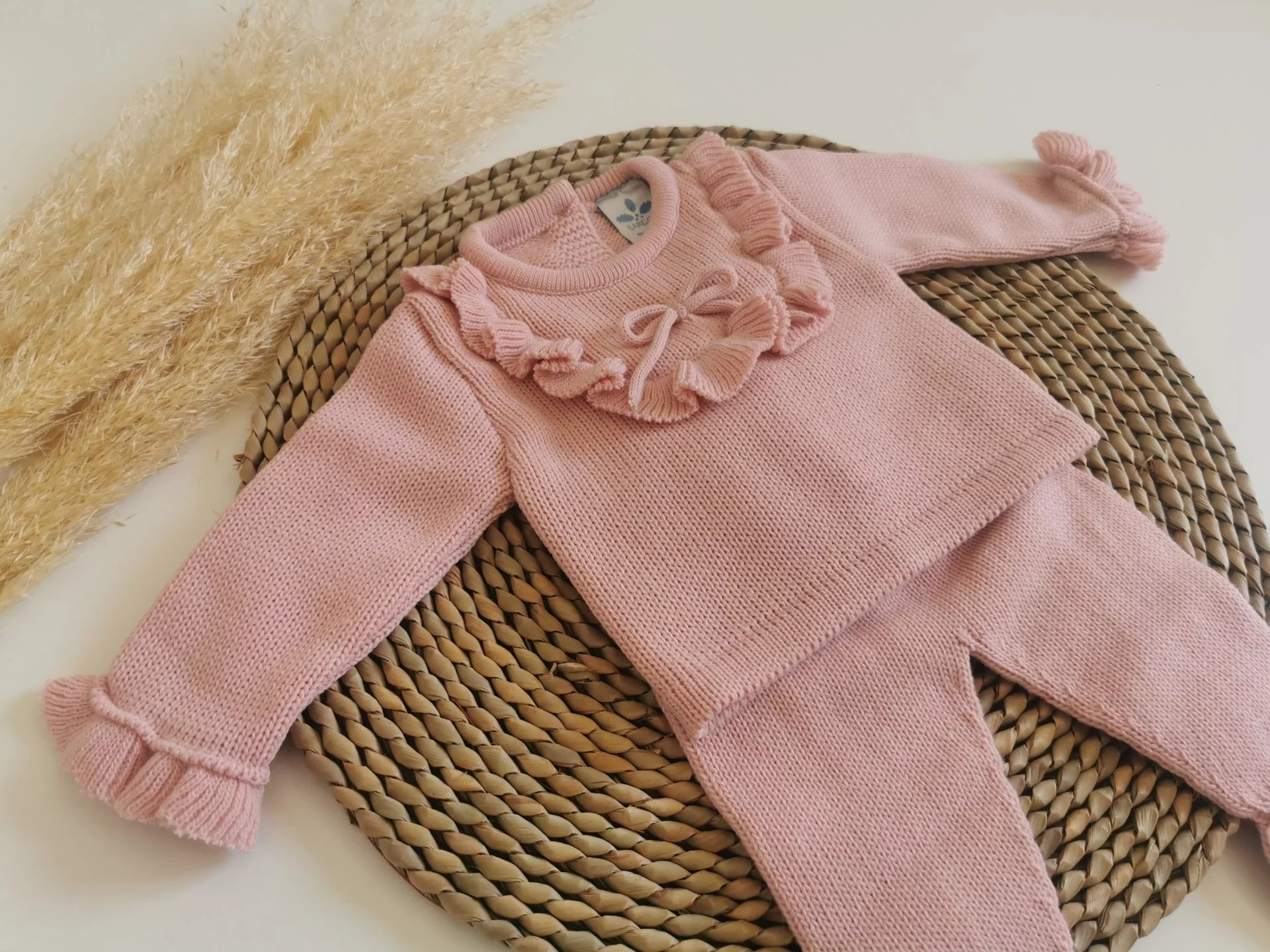 Conjunto Polaina Babero Volante - Imagen 4