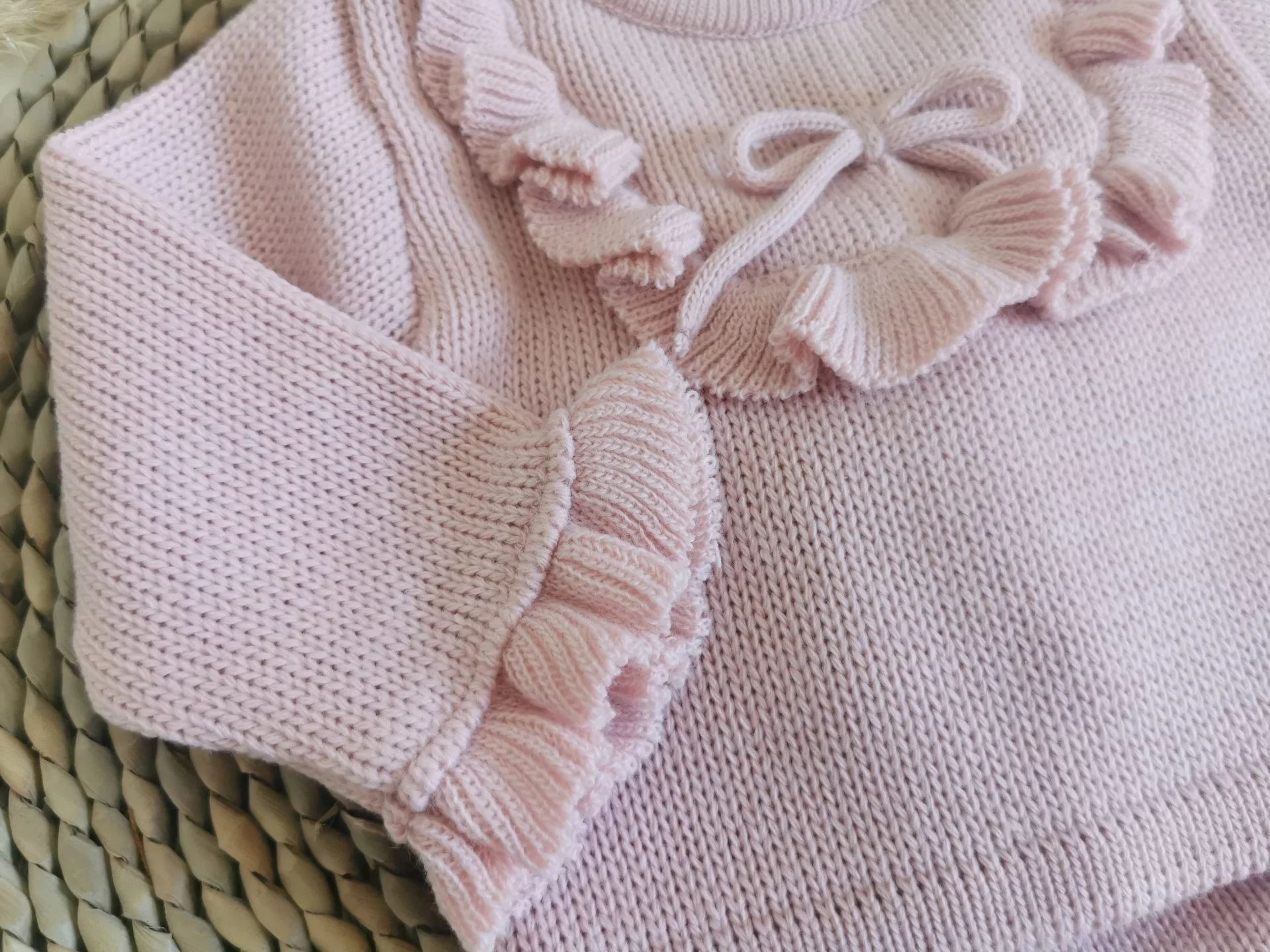 Conjunto Polaina Babero Volante - Imagen 5