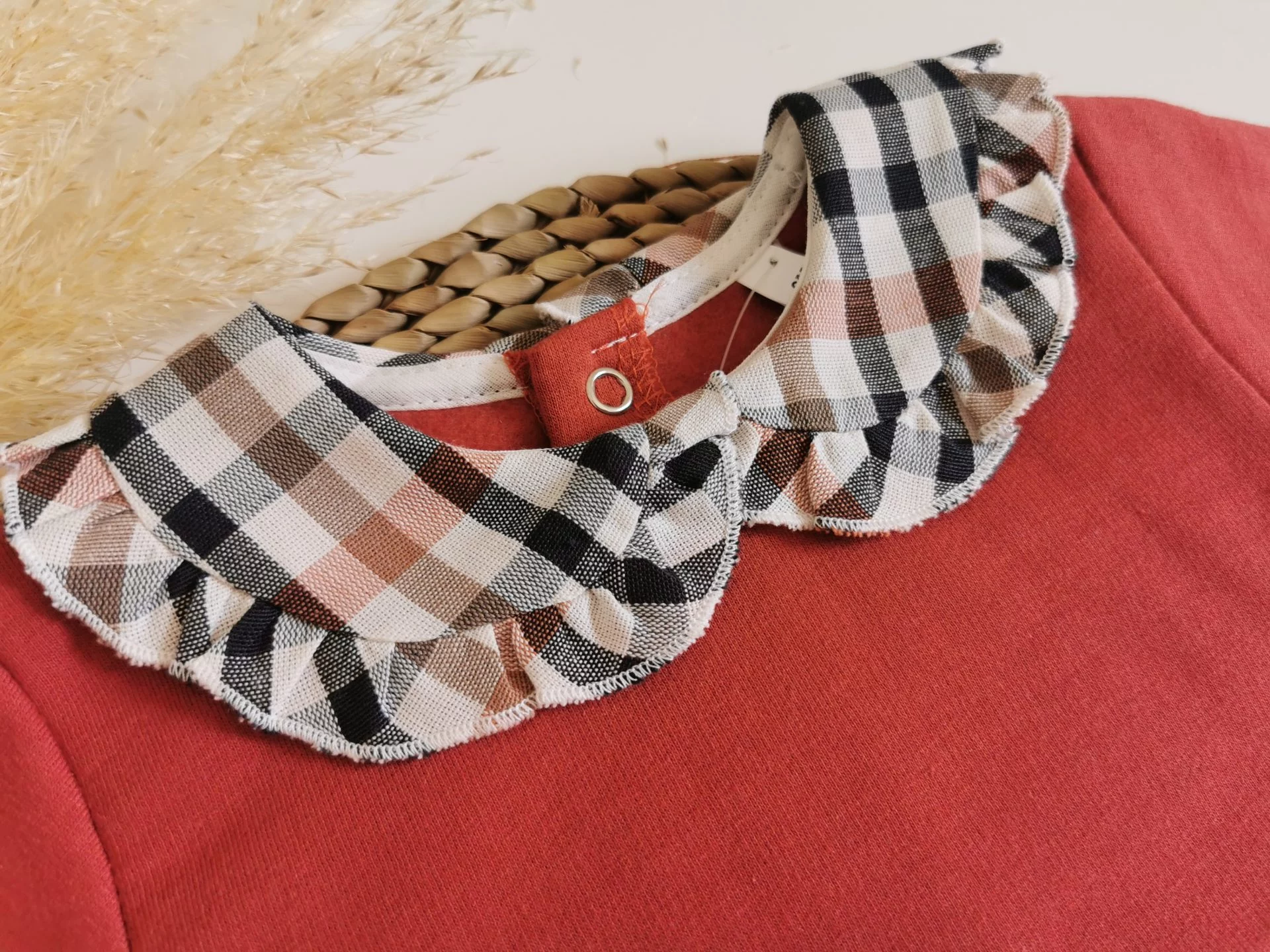 Conjunto Bolsillo Pololo Cuadros Niña - Imagen 3
