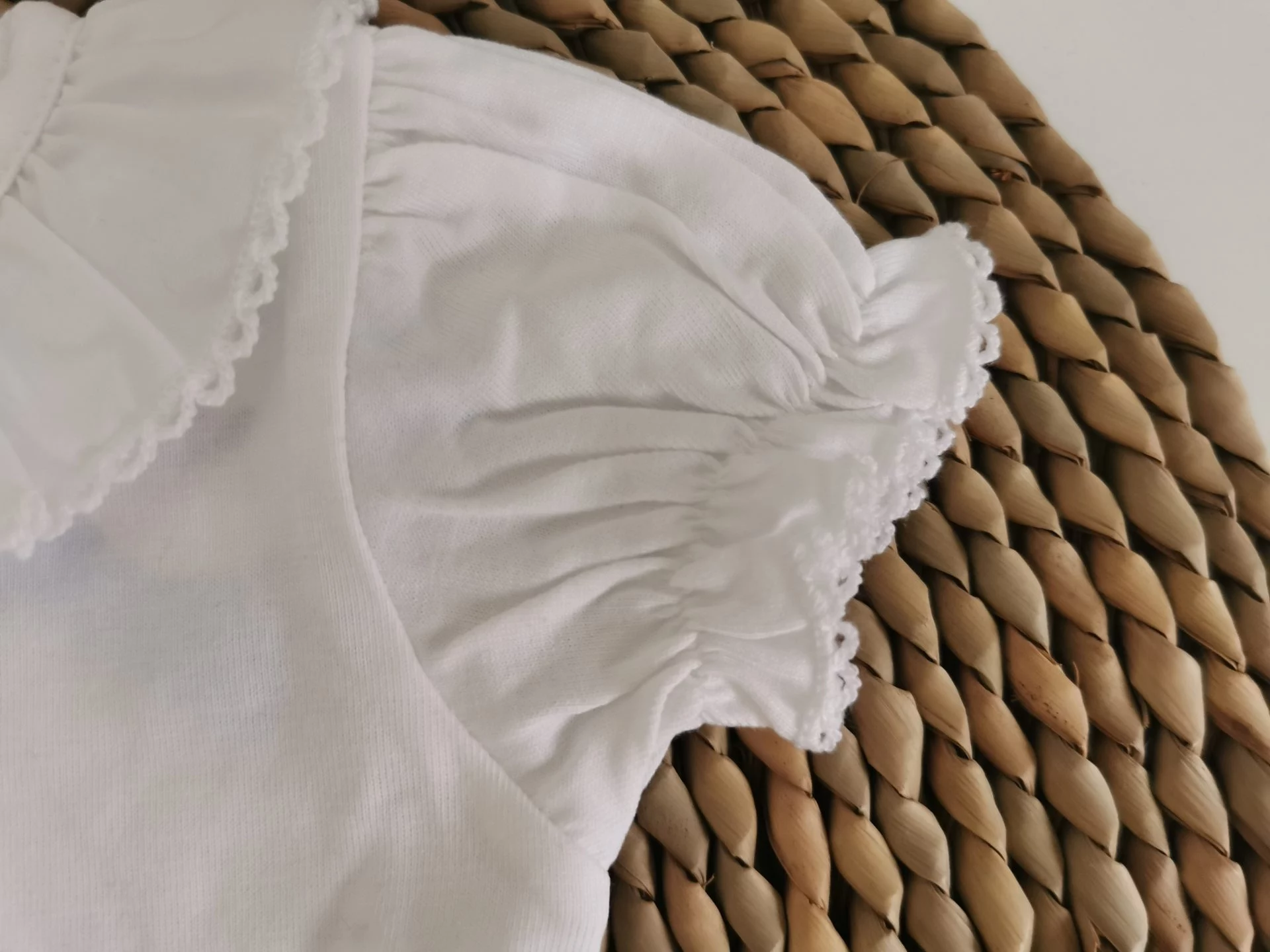 Blusa cuello volante - Imagen 3