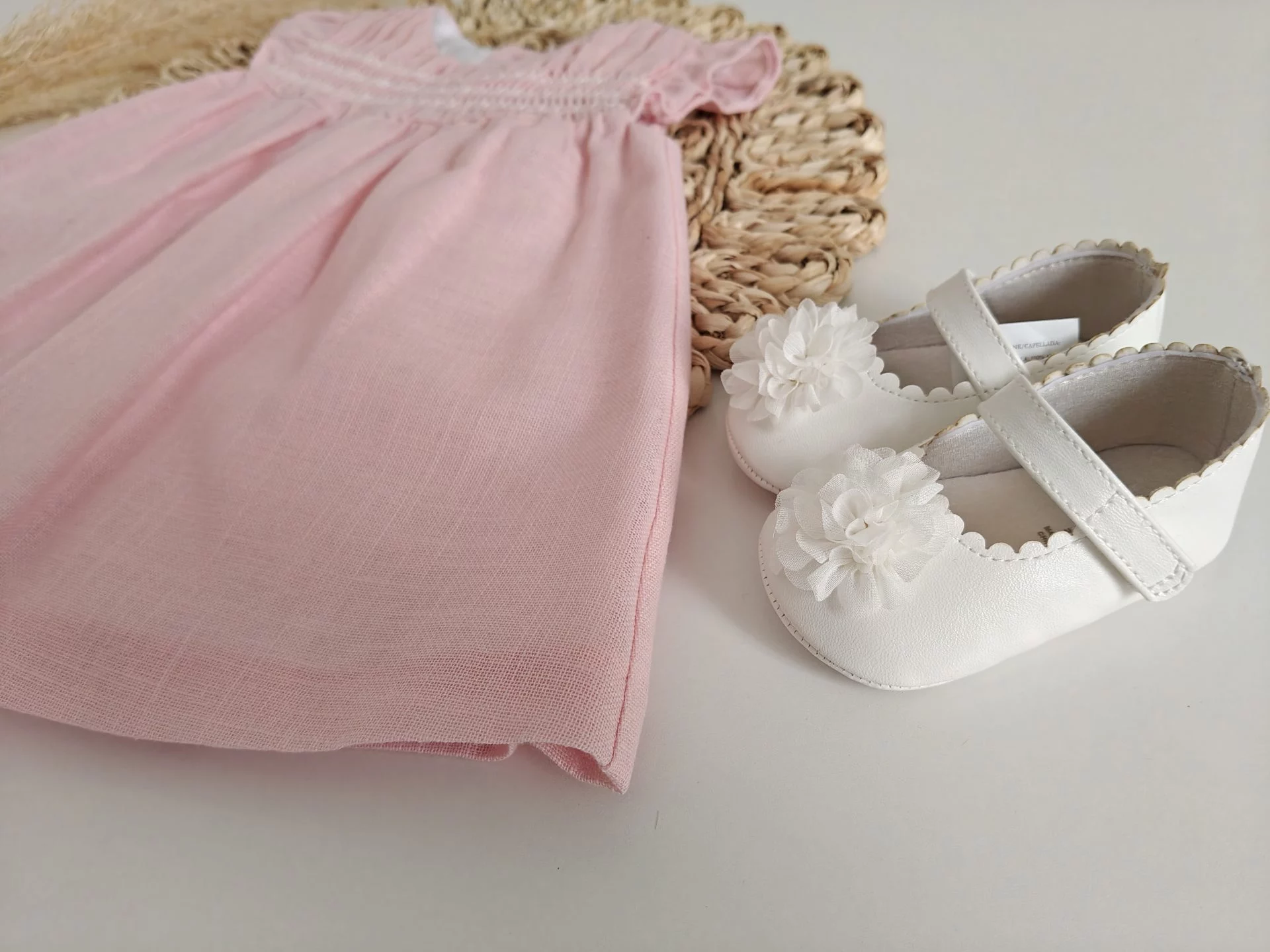 Vestido Nido de Abeja Gasa - Imagen 6