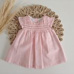 Vestido Nido de Abeja Gasa