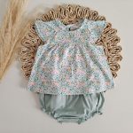 Conjunto Mayoral Florecitas Manga Volante