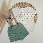 Conjunto Tirantes Camisa Estrellas