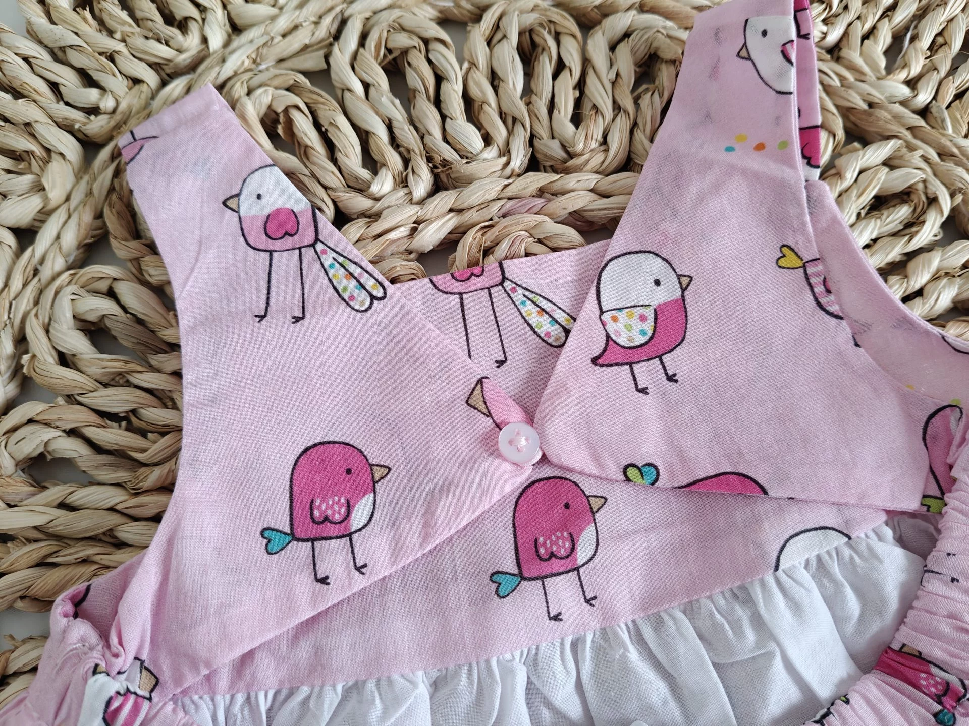 Vestido + Diadema Mayoral Pajaritos - Imagen 6