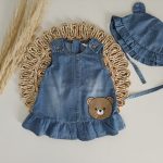 Vestido + Gorrito Oso