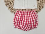Conjunto Juliana Vichy Rojo - Imagen 4