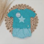 Conjunto Turquesa Vichy Estrella