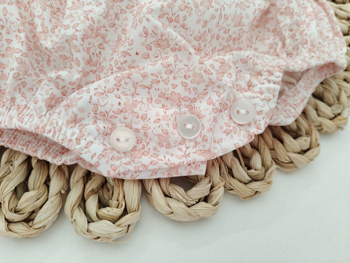 Ranita Smock Florecitas Coral - Imagen 4