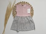 Vestido Combinado Florecitas
