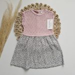 Vestido Combinado Florecitas