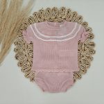 Conjunto Hilo Canesú bodoques Sardón