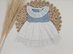 Vestido Combinado Lazada Plumeti