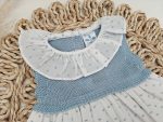 Vestido Combinado Lazada Plumeti - Imagen 4