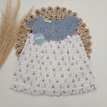 Vestido Combinado Conejitos Juliana