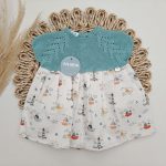 Vestido Combinado Barcos Juliana