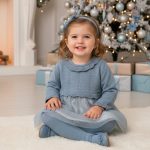 Vestido Tricot Tul Fantasía