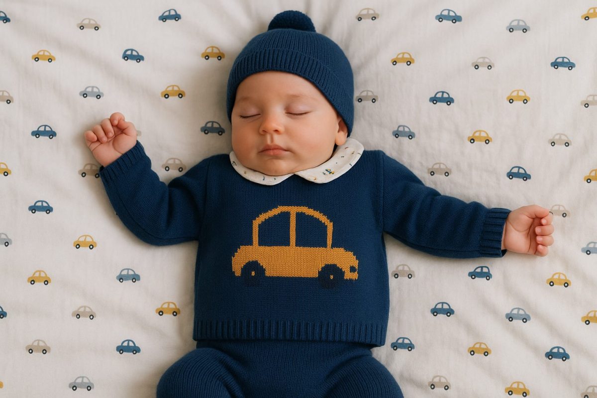 Conjunto Gorrito Coche Juliana - Imagen 2