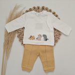 Conjunto Chándal Mayoral Dinosaurios Mostaza