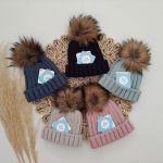 Gorro Pompón Pelo Sardón
