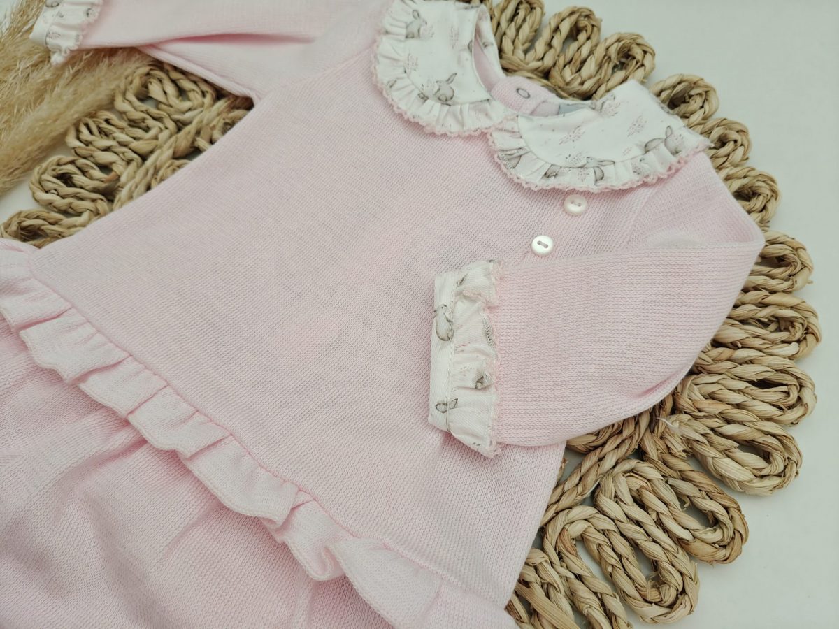 Conjunto Ranita Liebre Rosa - Imagen 5