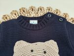 Conjunto Pololo Escocés Osito Crochet - Imagen 3