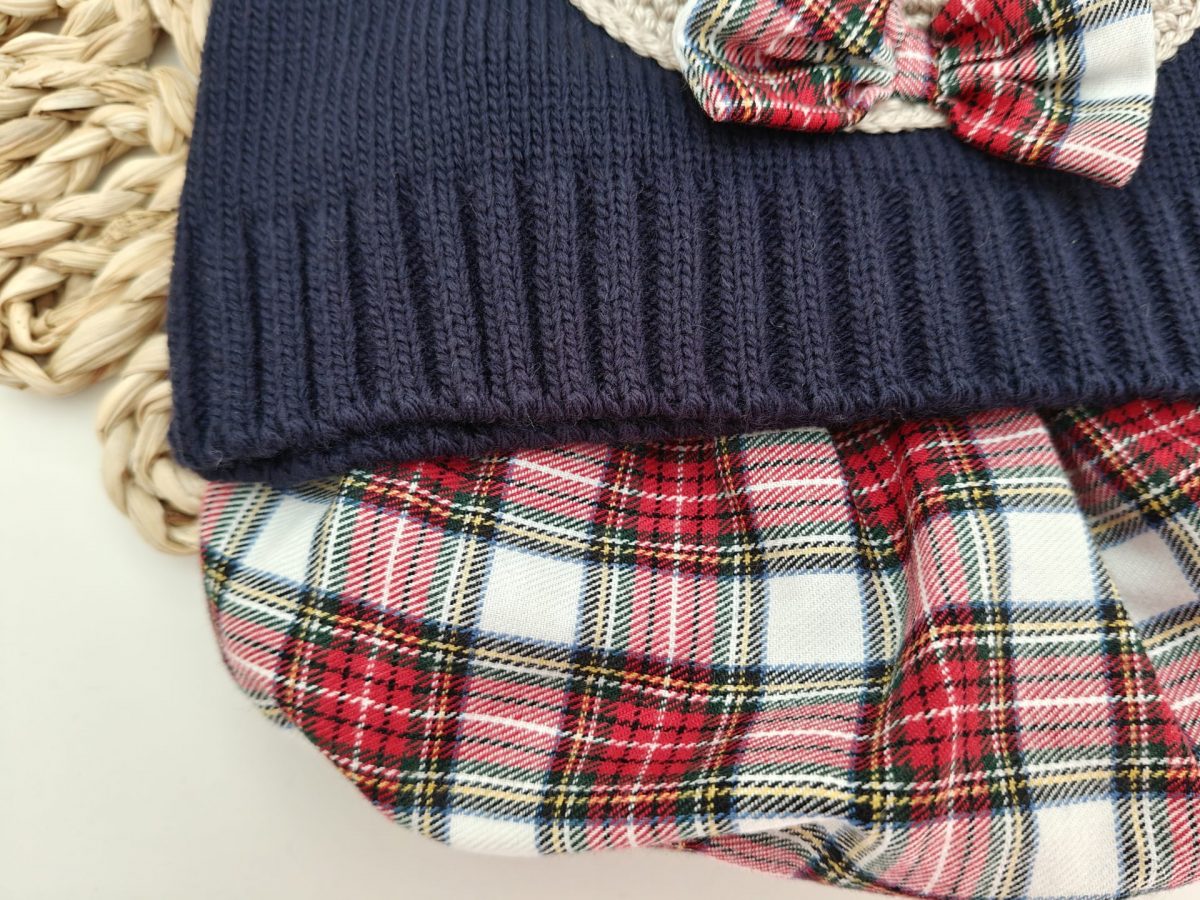 Conjunto Pololo Escocés Osito Crochet - Imagen 6