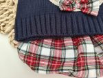 Conjunto Pololo Escocés Osito Crochet - Imagen 6