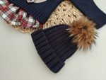 Conjunto Pololo Escocés Osito Crochet - Imagen 5