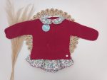 Conjunto Braguita Volante Flores Juliana - Imagen 2