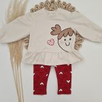 Conjunto Legging Mayoral Niña Corazones