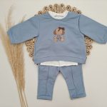 Conjunto Niña Muñequito Mayoral Cielo