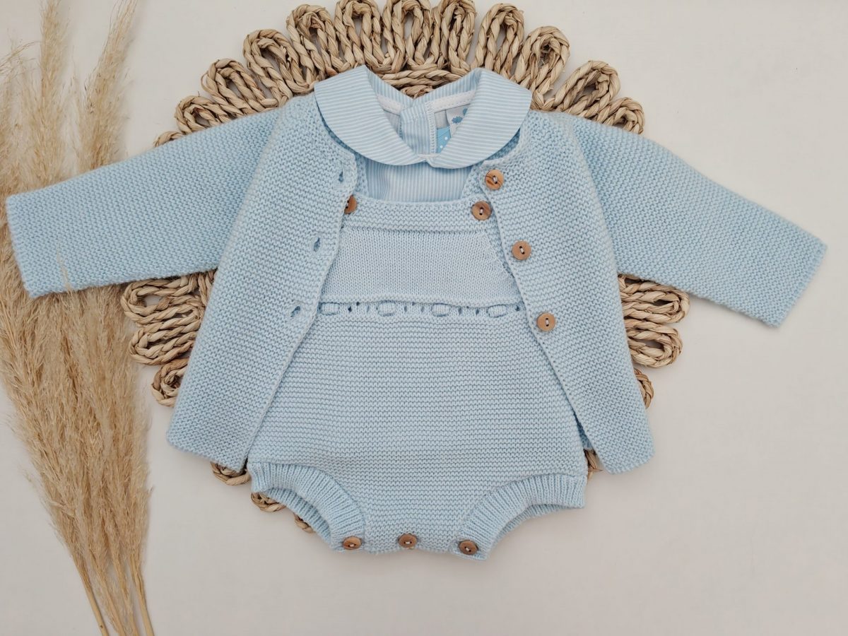 Conjunto 3P Pastel Celeste - Imagen 2