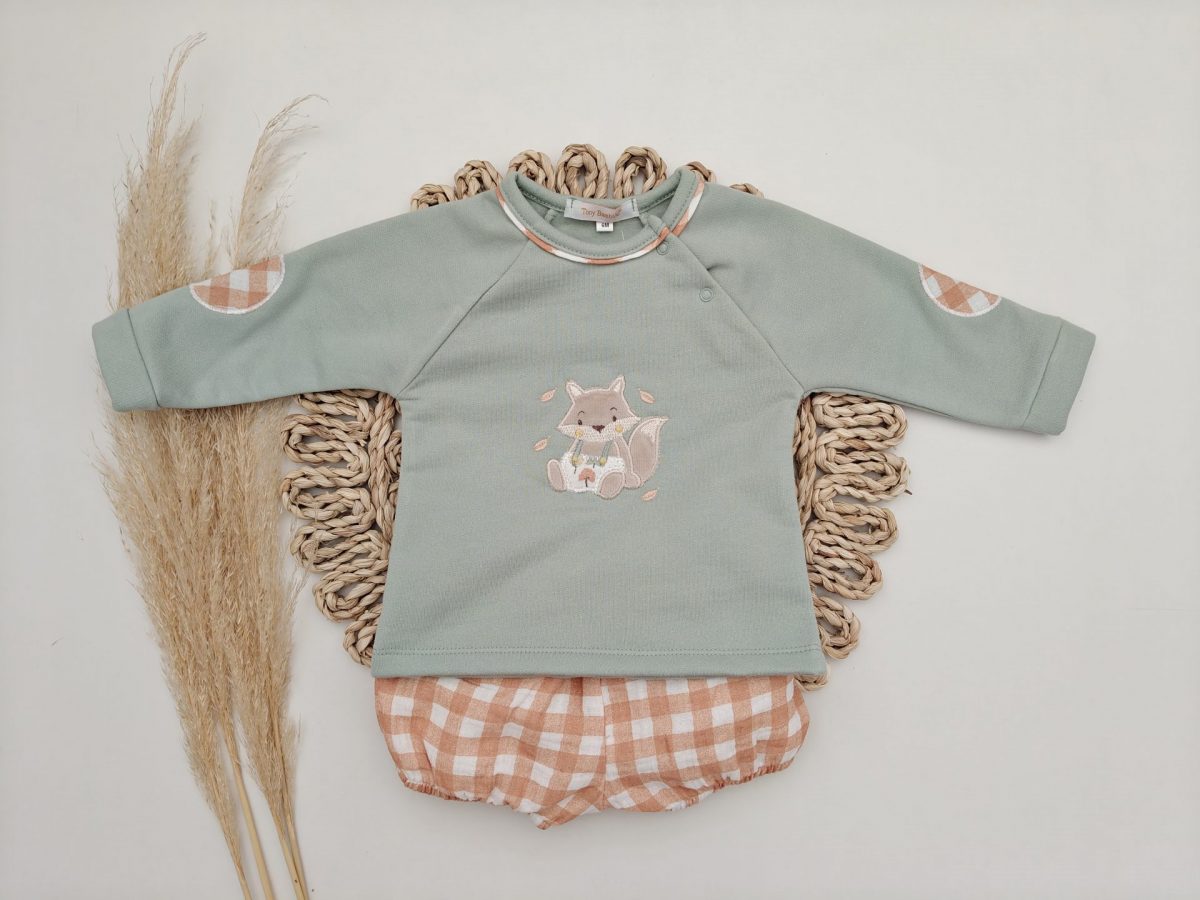 Conjunto Zorrito Pololo Vichy - Imagen 2