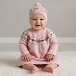 Vestido Tricot Ositos Gorro