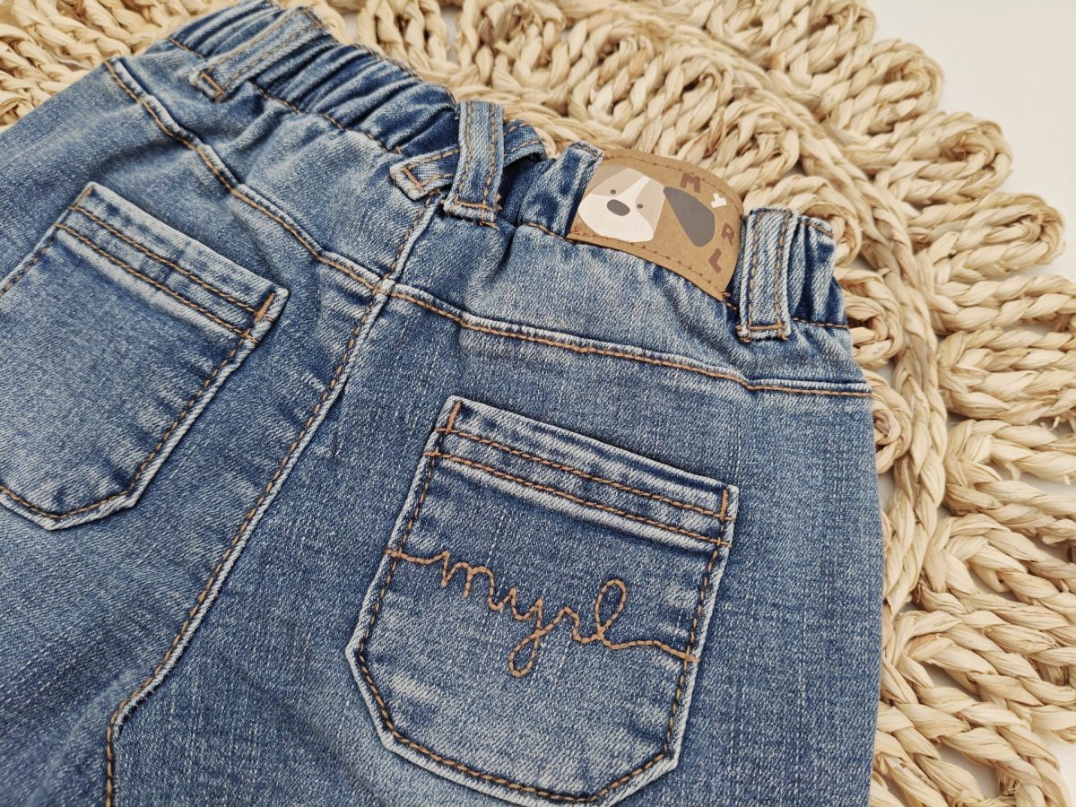 Conjunto Mayoral Denim Chocolate - Imagen 4