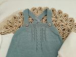 Conjunto 3P Peto Conejito Verde - Imagen 3