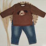 Conjunto Mayoral Denim Chocolate