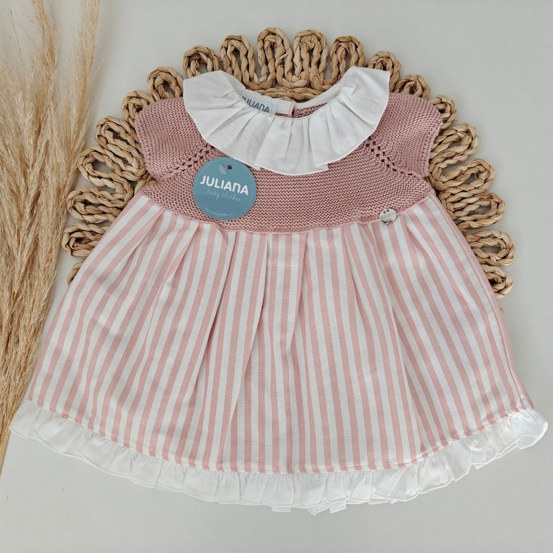 7 Vestido Juliana Tela Rayada - Imagen 1