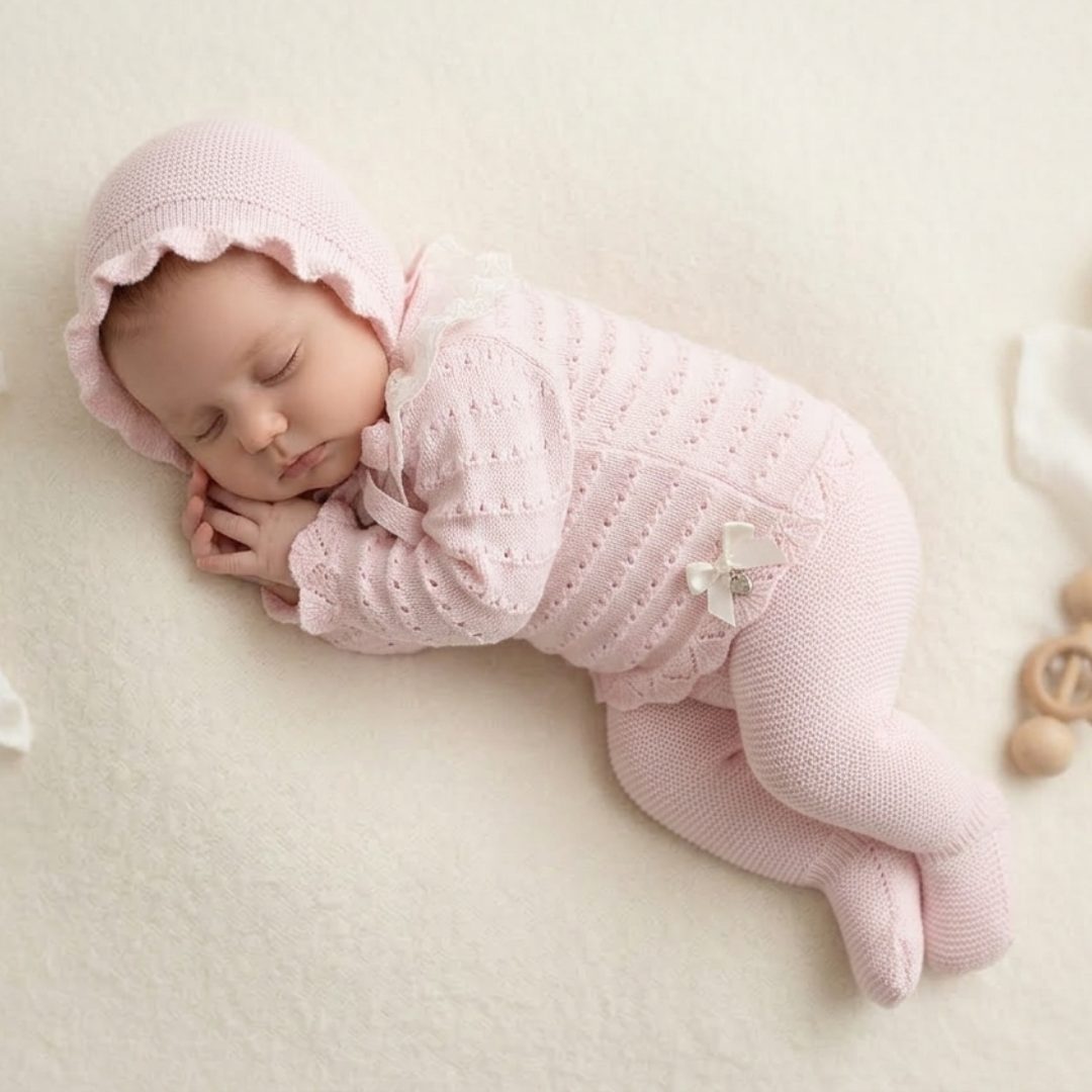 7 Conjunto Hilo 3p Todo Pasacintas Rosa - Imagen 1