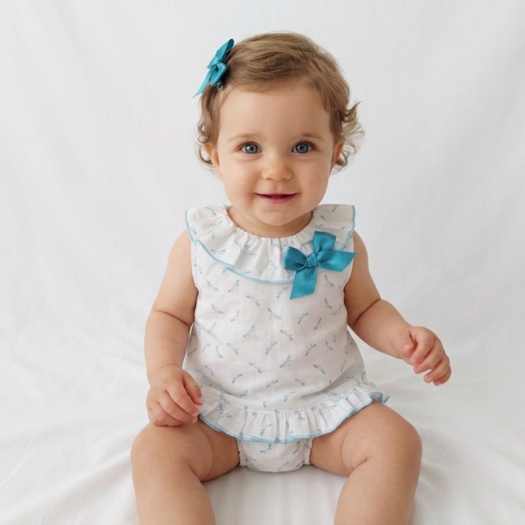 9 Conjunto Tela Lazada Libélulas - Imagen 1